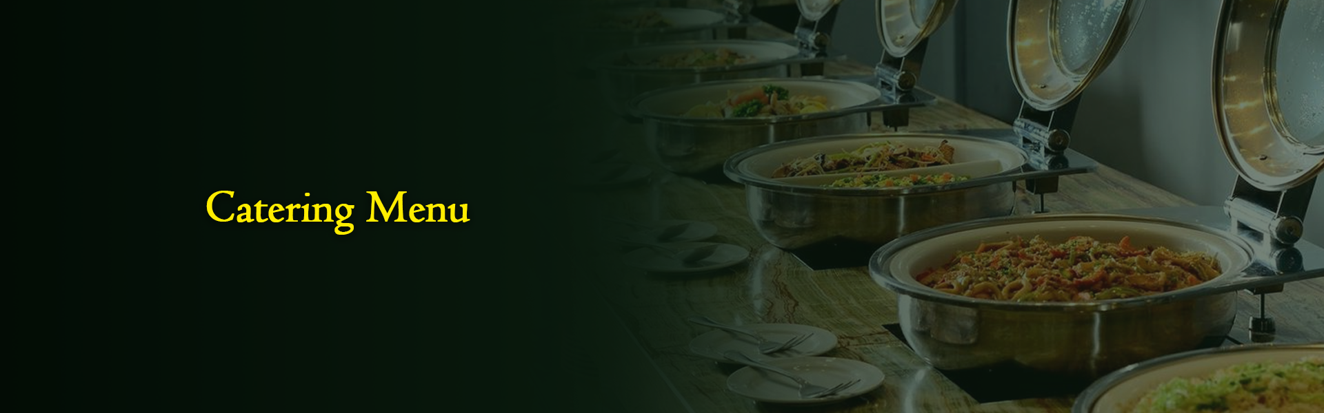 Catering Menu Desktop